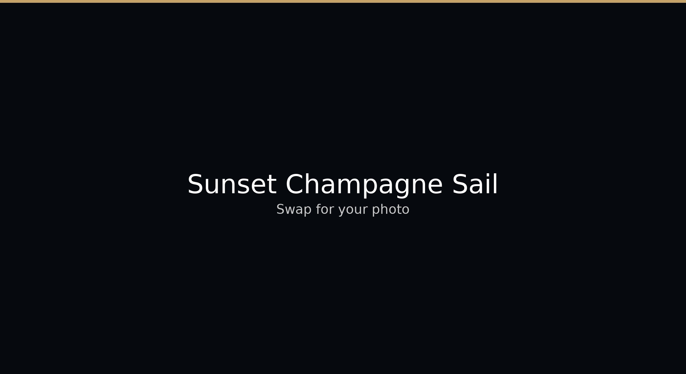 Sunset yacht cruise